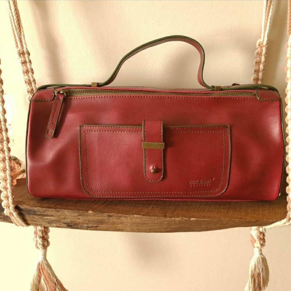 Matt & Nat - Burgundy Handbag
